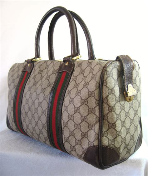 gucci overnight bags|vintage Gucci overnight bag.